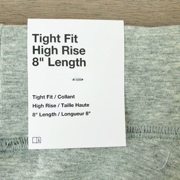 NIKE SPORTSWEAR CLASSIC HIGHWAISTED 8 BIKER SHORTS DV7797 WOMEN'S SIZE MED NWT - Picture 4 of 8